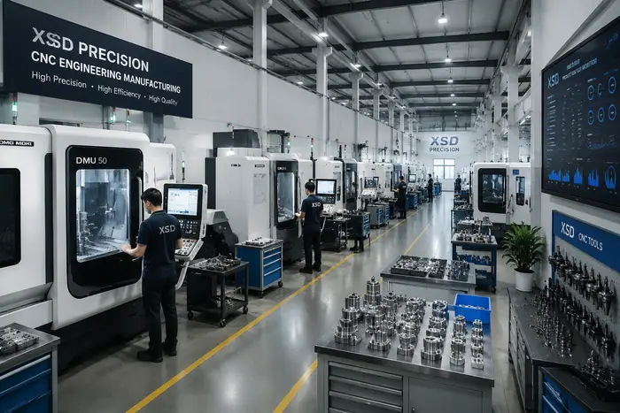 XSD CNC machining factory and workshop