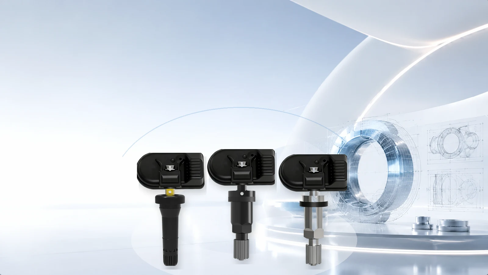 XSD Precision programmable and OE-spec TPMS sensor system