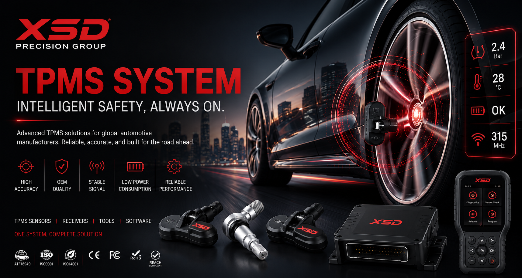 TPMS Sensor Systems